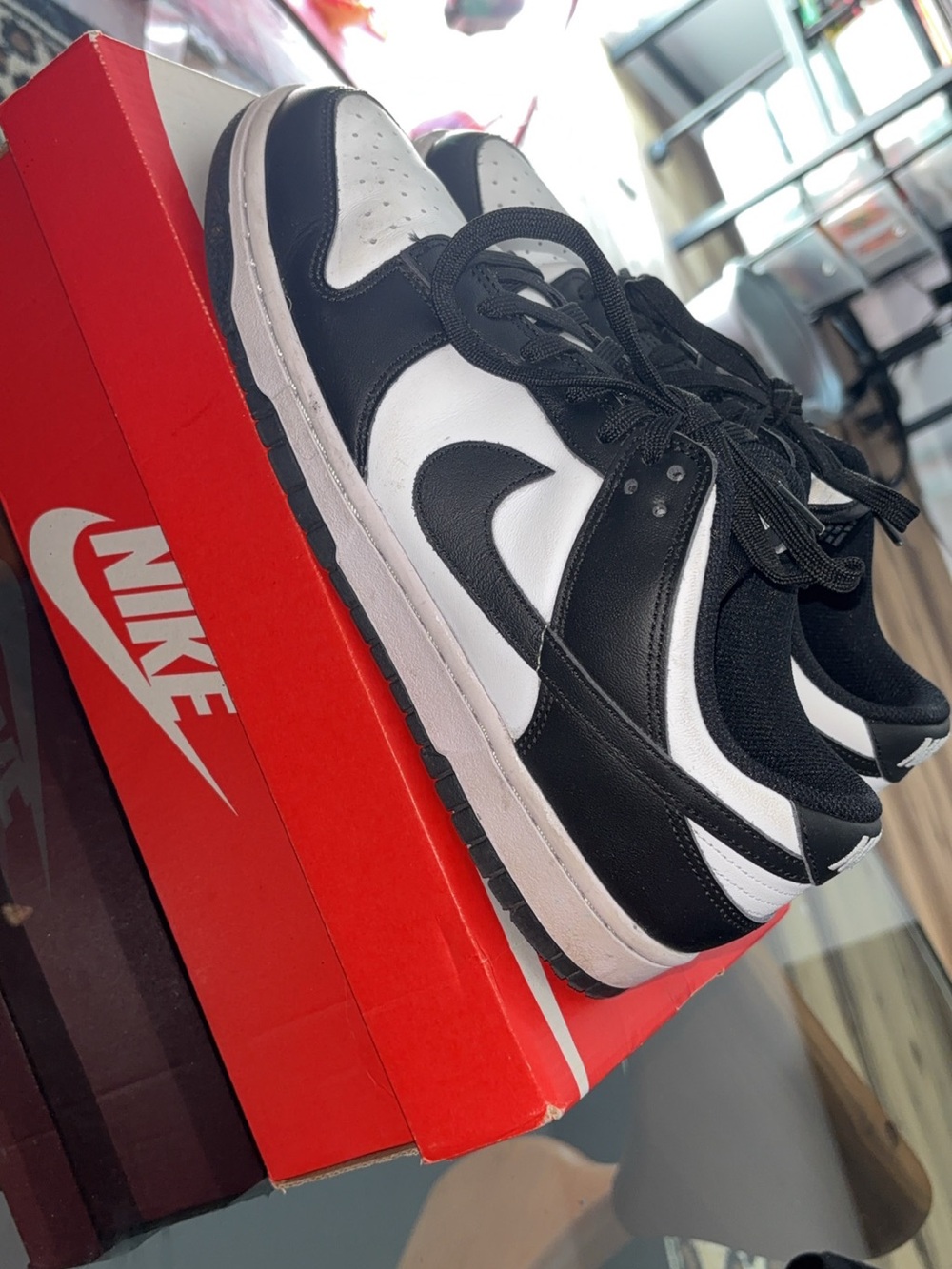 Nike Black & White Dunks